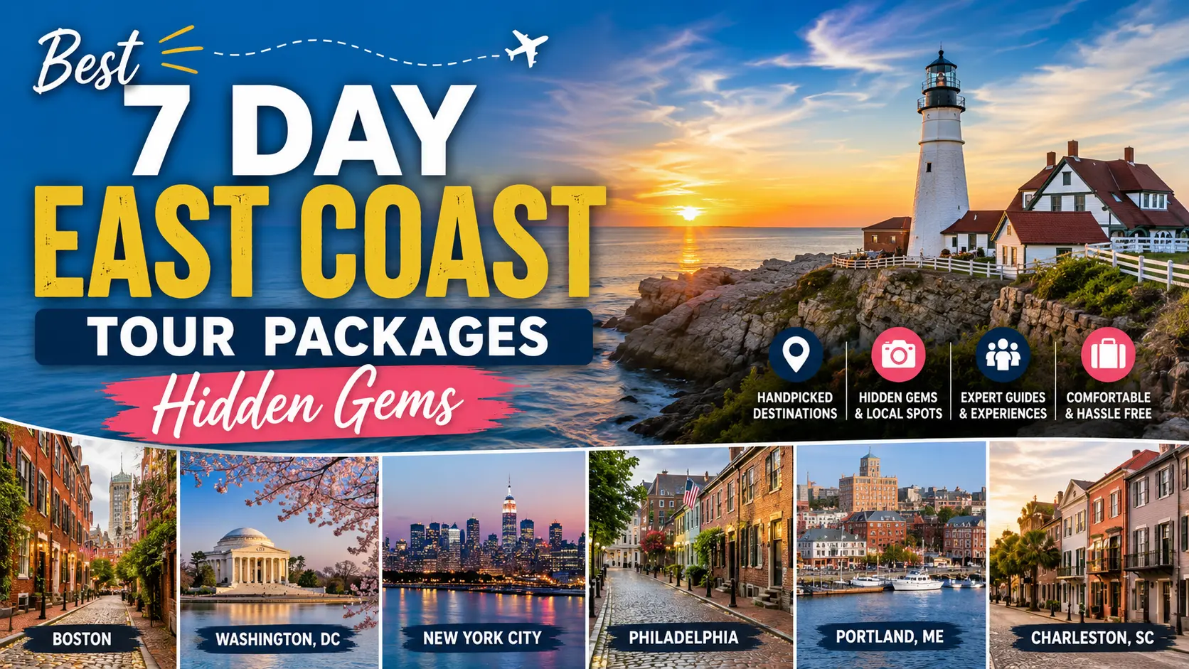 Best 7 Day East Coast tour packages Hidden Gems