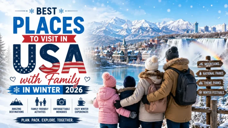 Best Places to Visit in USA with Family in Winter 2026