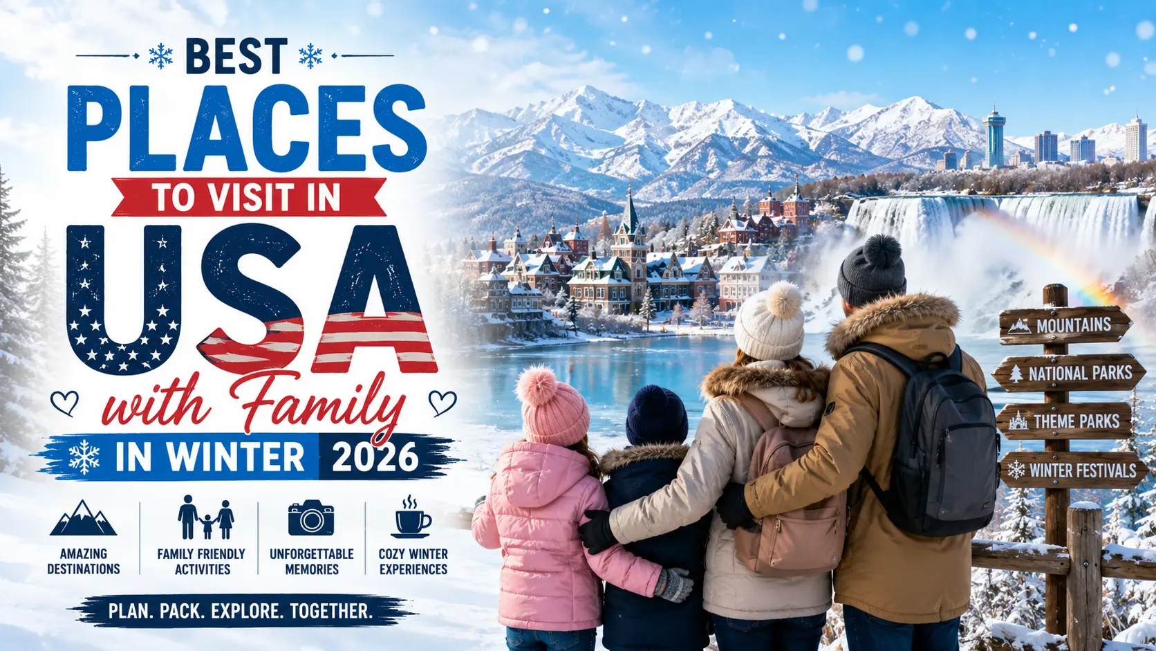 Best Places to Visit in USA with Family in Winter 2026
