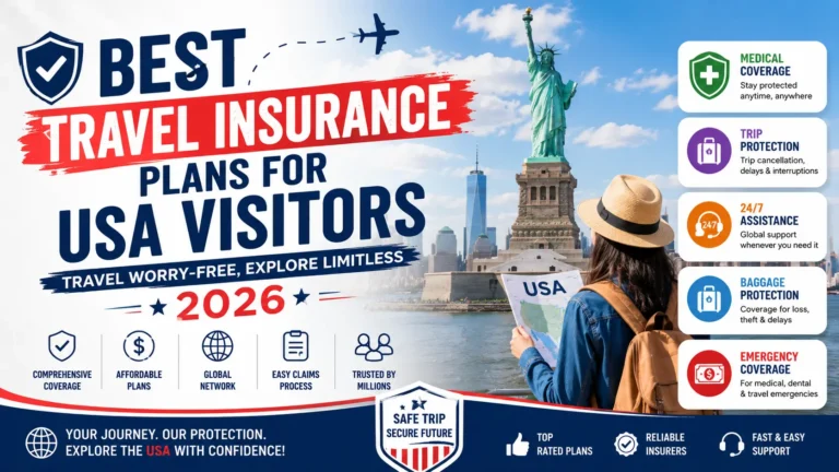 Best Travel Insurance Plans for USA Visitors 2026