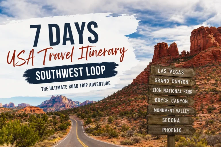 7 Days USA Travel Itinerary