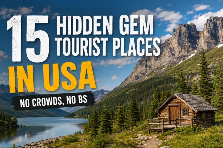  15 Hidden Gem Tourist Places in USA No Crowds, No BS