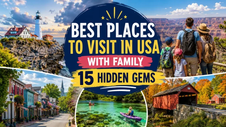  Best Places to Visit in USA with Family 15 Hidden Gems