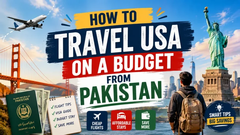 How to Travel USA on a Budget from Pakistan
