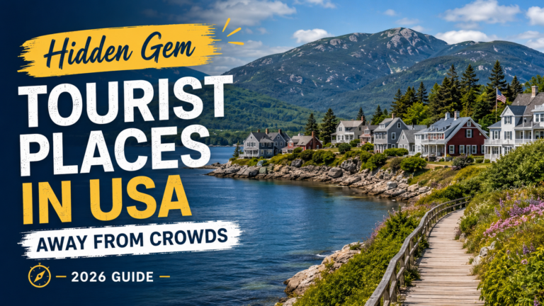 Hidden Gem Tourist Places in USA Away From Crowds (2026 Guide)