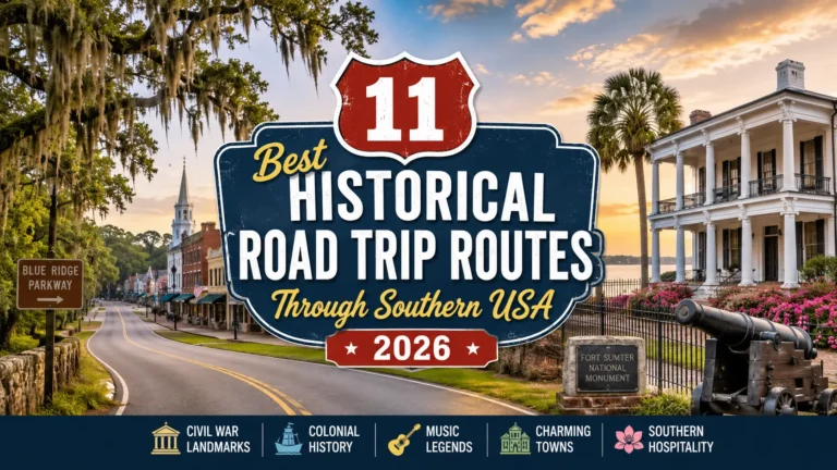 11 Best Historical Road Trip Routes Through Southern USA 2026