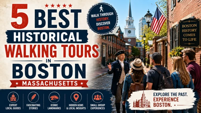 5 Best Historical Walking Tours in Boston Massachusetts