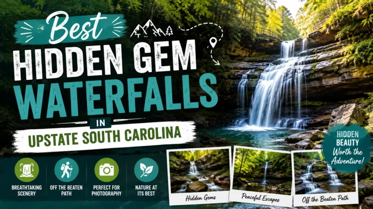 Best Hidden Gem Waterfalls in Upstate South Carolina