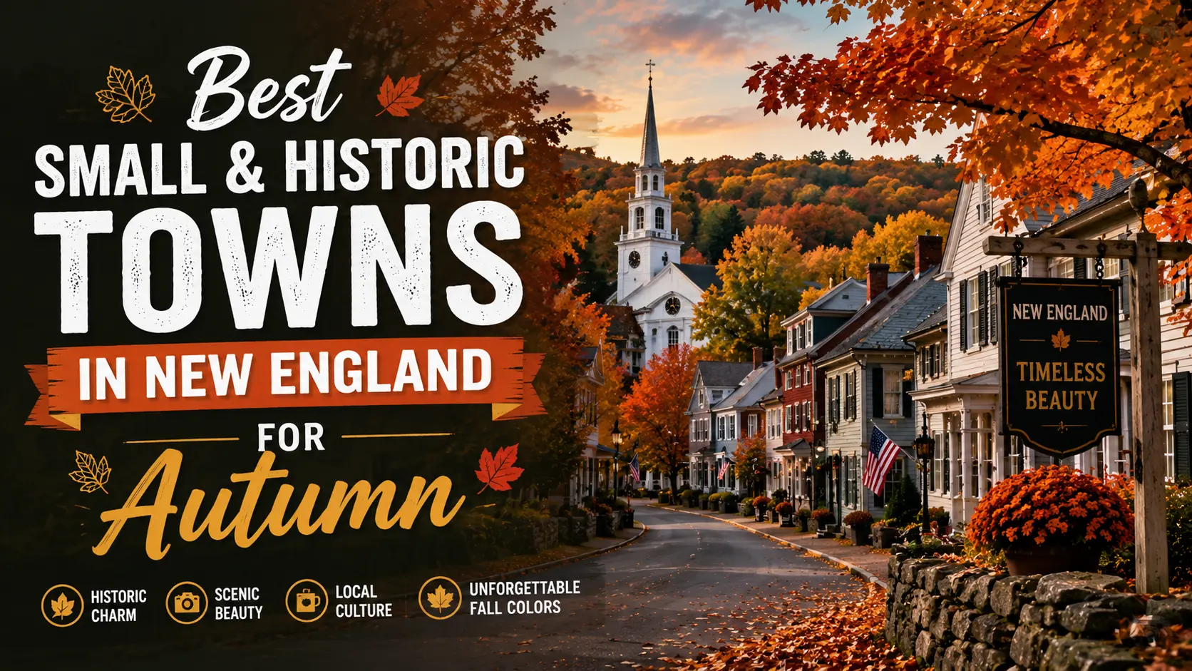 Best Small Historic Towns in New England for Autumn