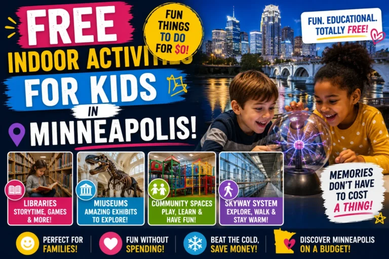 free indoor activities for kids in minneapolis