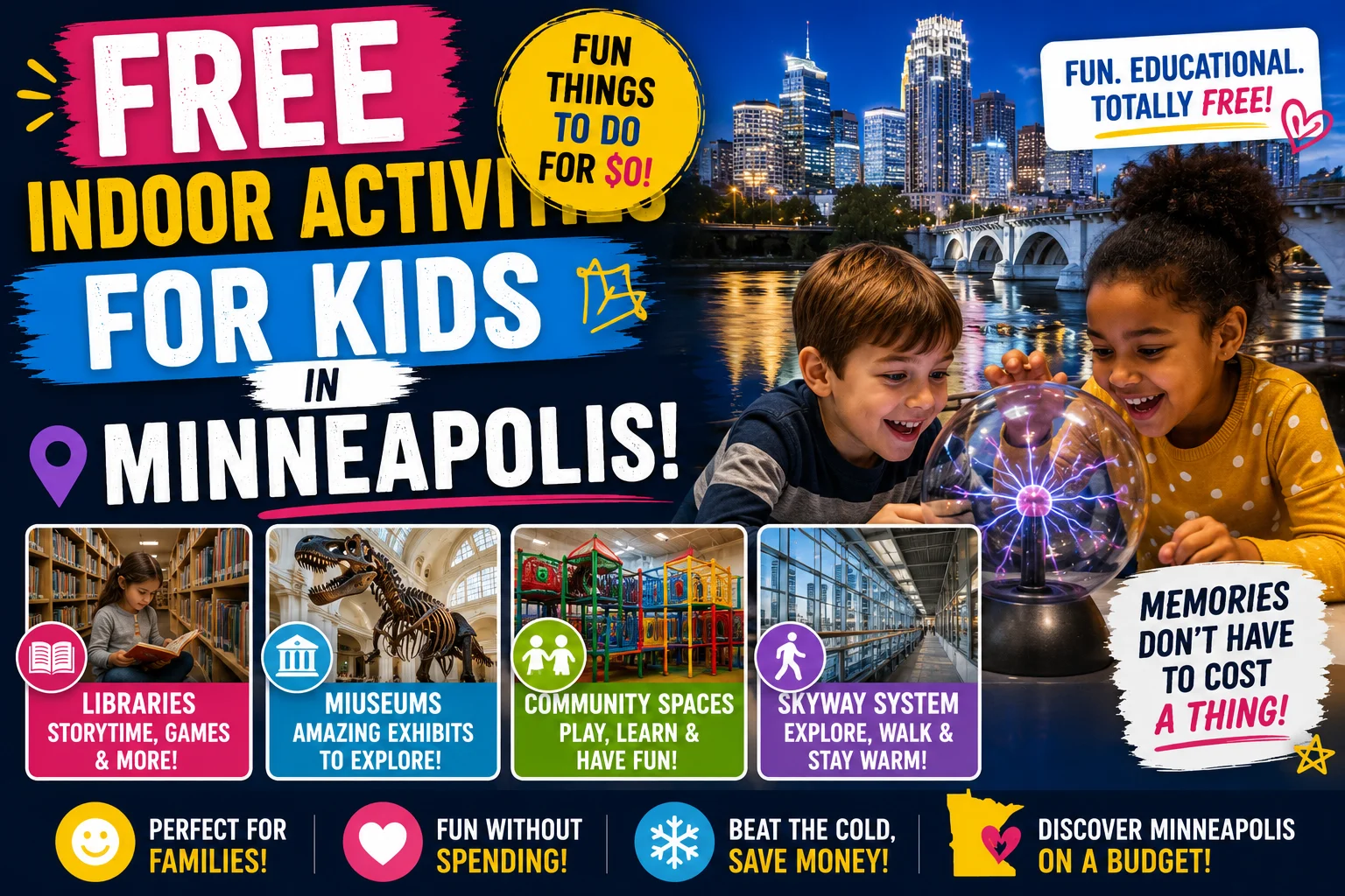 free indoor activities for kids in minneapolis