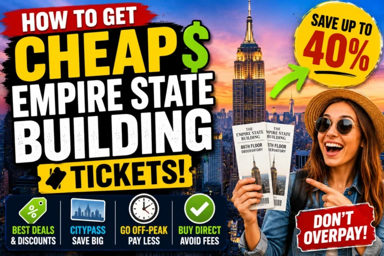 how to get cheap tickets for empire state building