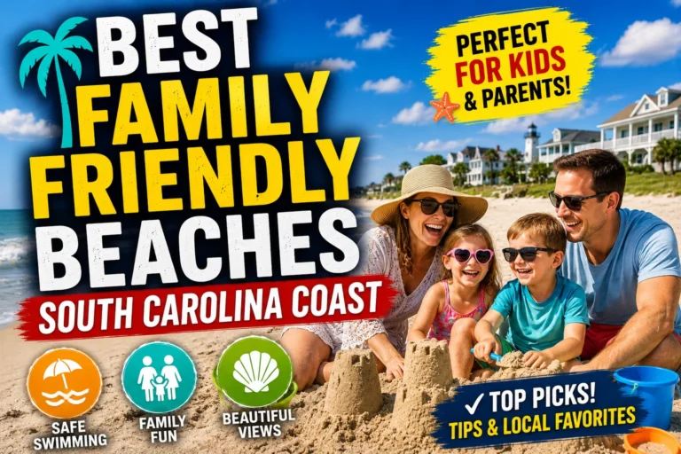 best family friendly beaches in south carolina coast
