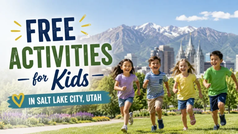 Free Activities for Kids in Salt Lake City, Utah