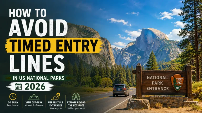 How to Avoid Timed Entry Lines in US National Parks 2026