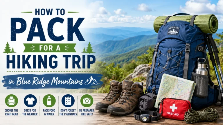 How to Pack for a Hiking Trip in Blue Ridge Mountains
