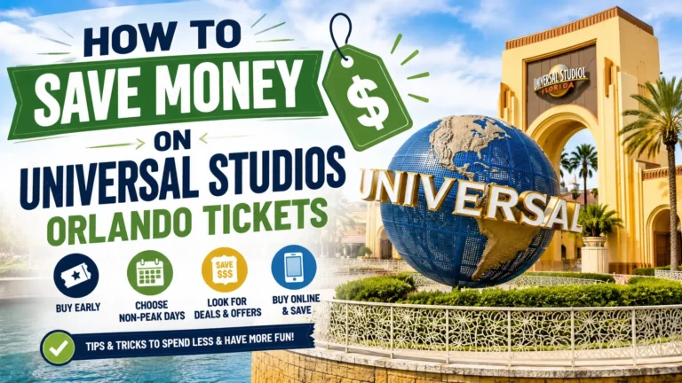 How to Save Money on Universal Studios Orlando Tickets