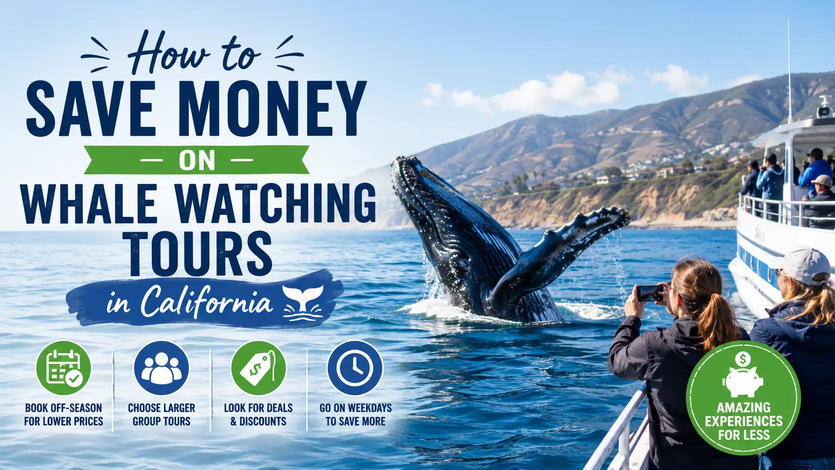 How to Save Money on Whale Watching Tours in California