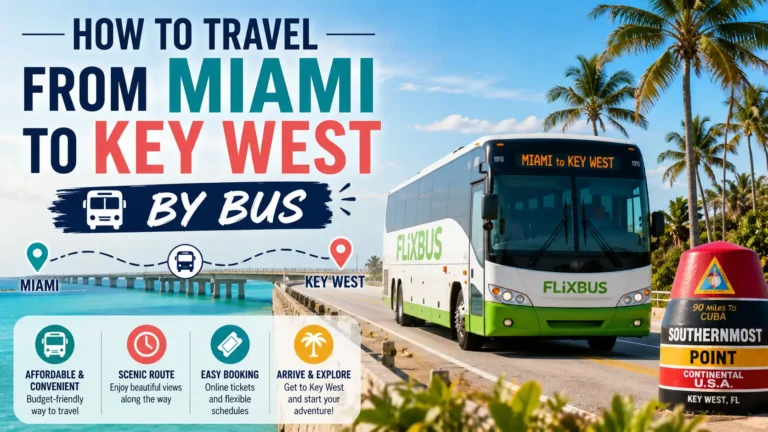 How to Travel from Miami to Key West by Bus