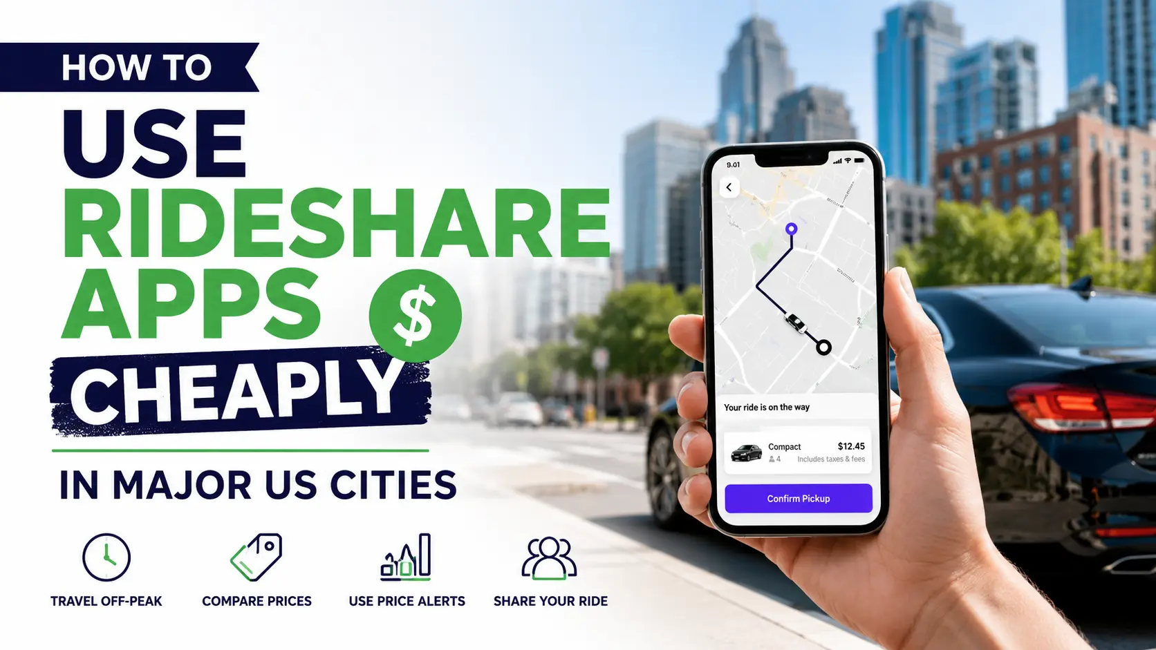 How to Use Rideshare Apps Cheaply in Major US Cities