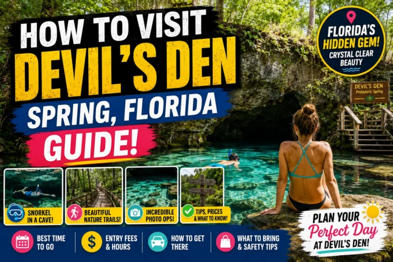 How to Visit Devil’s Den Spring Florida