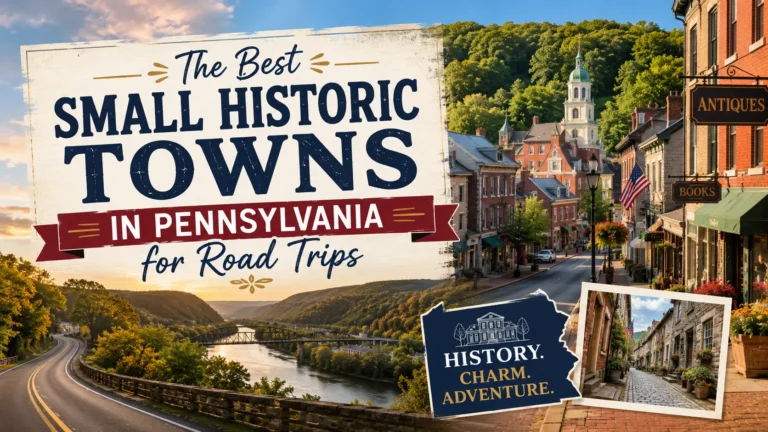 The Best Small Historic Towns in Pennsylvania for Road Trips