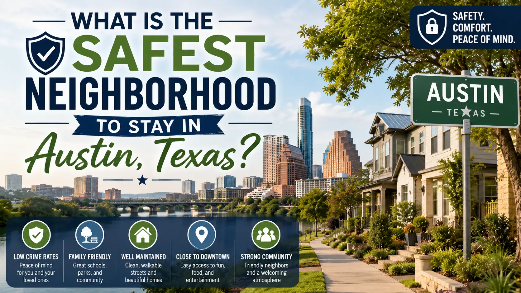 What Is the Safest Neighborhood to Stay in Austin Texas