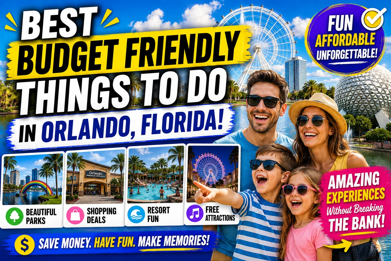 Best Budget Friendly Things to Do in Orlando Florida