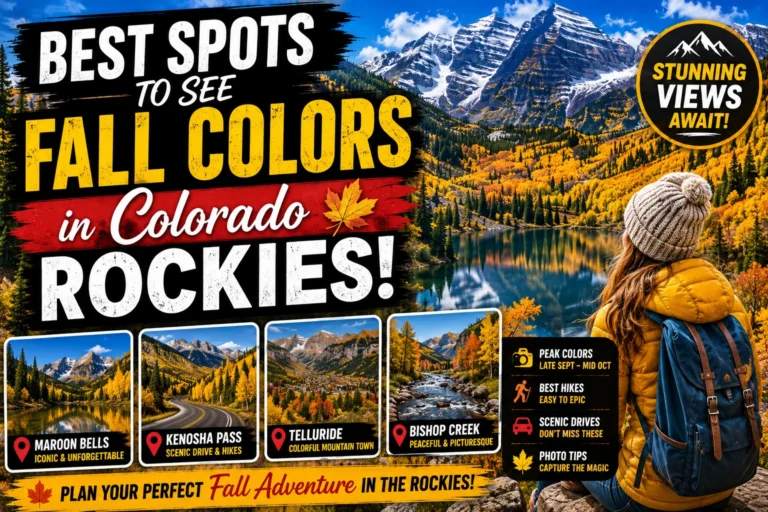 best spots to see fall colors in colorado rockies