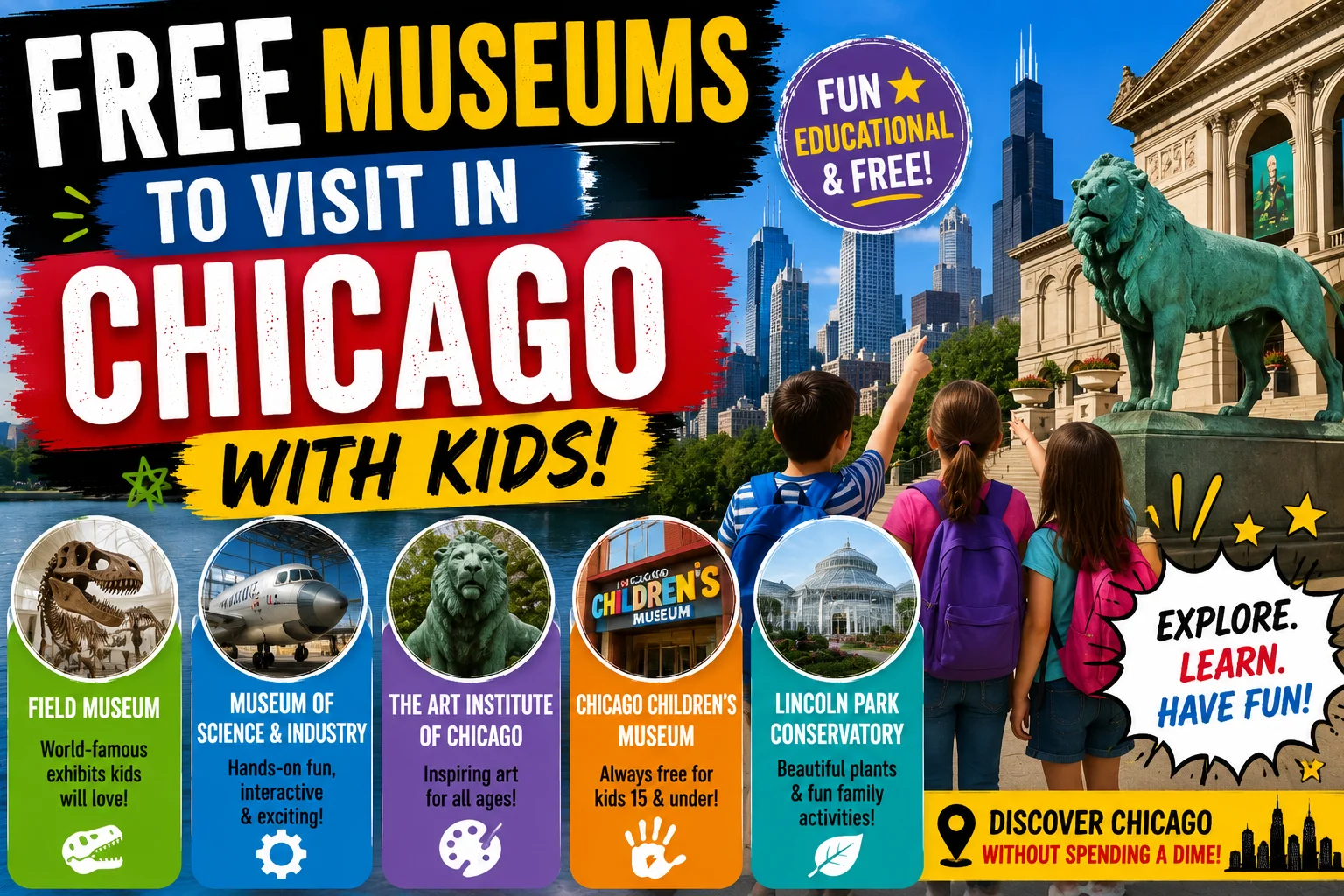 free museums to visit in chicago with kids