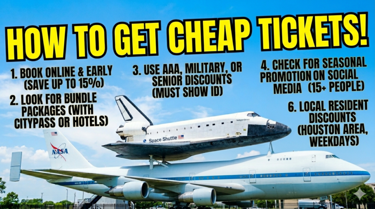 How to Get Cheap Tickets for Space Center Houston