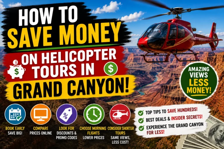 how to save money on helicopter tours in grand canyon