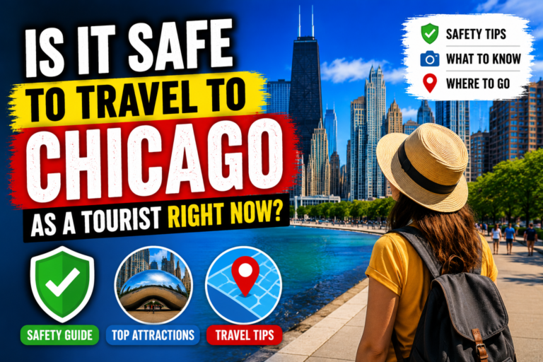 is it safe to travel to chicago as a tourist right now