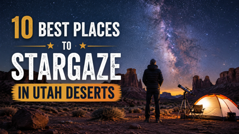 10 Best Places to Stargaze in Utah Deserts