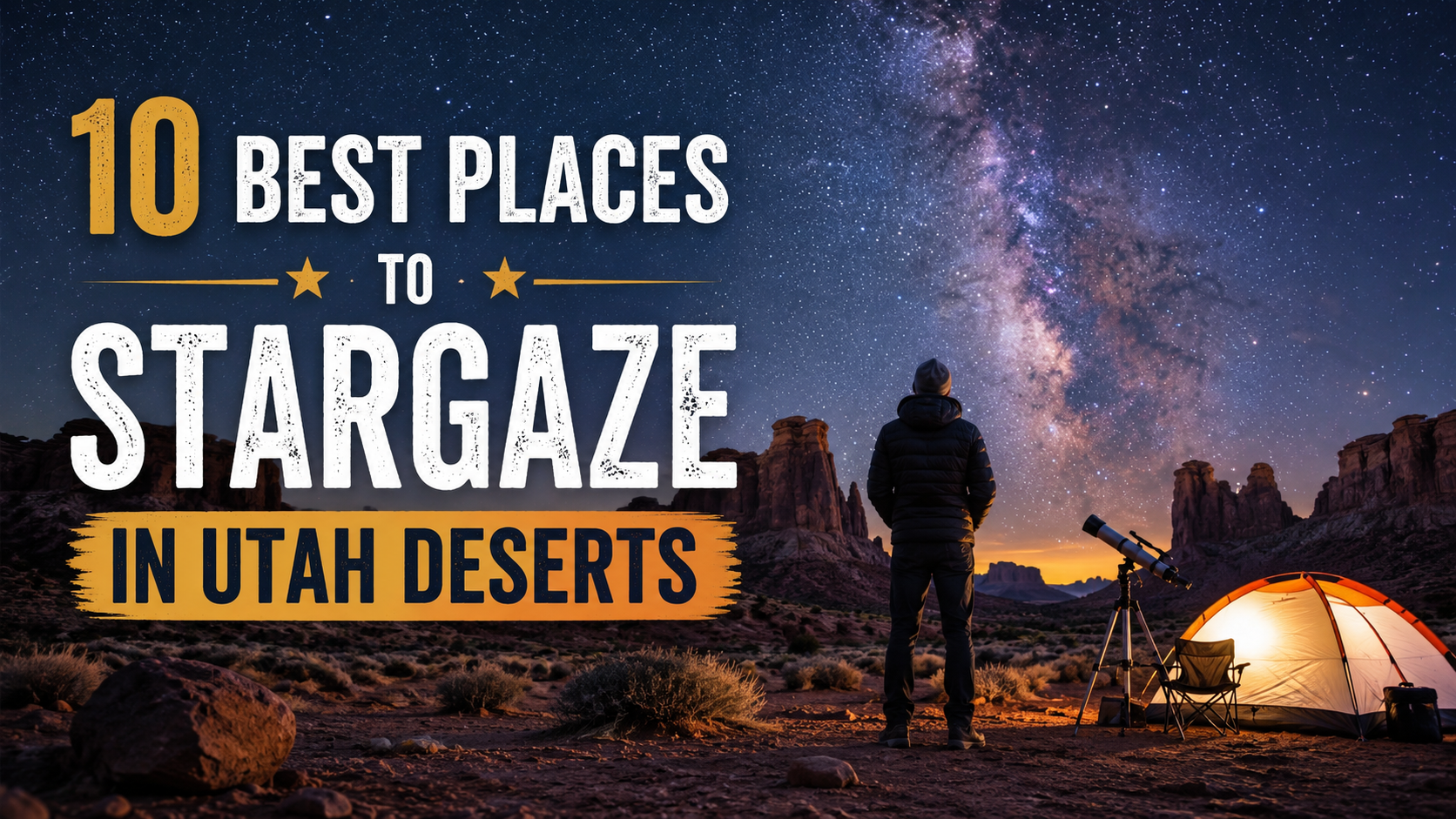 10 Best Places to Stargaze in Utah Deserts
