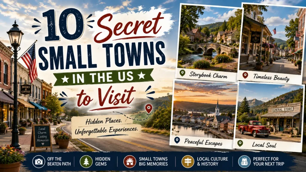 10 Secret Small Towns in the US to Visit