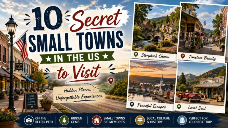 10 Secret Small Towns in the US to Visit