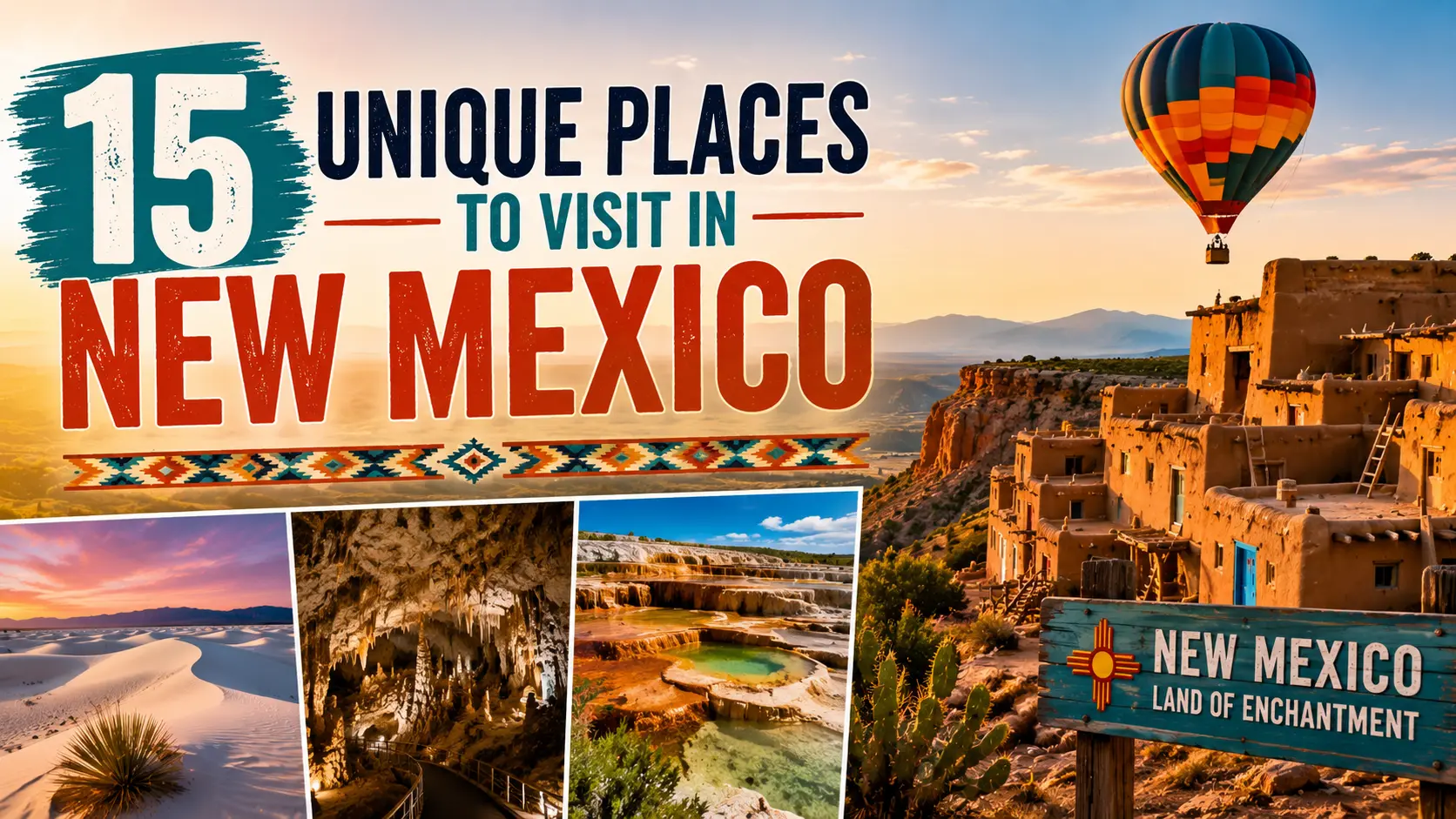 15 Unique Places to Visit in New Mexico
