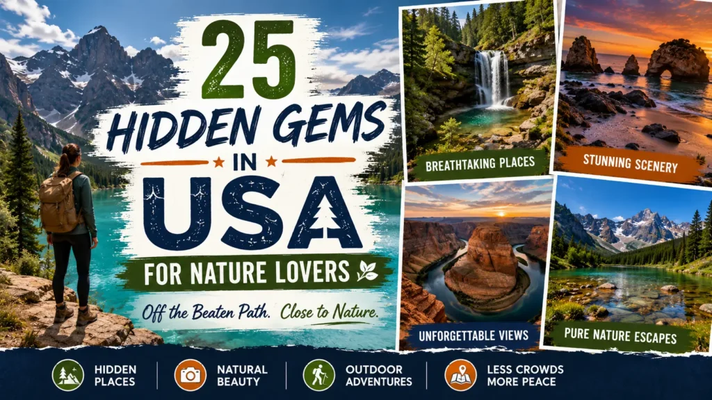 25 Hidden Gems in USA for Nature Lovers