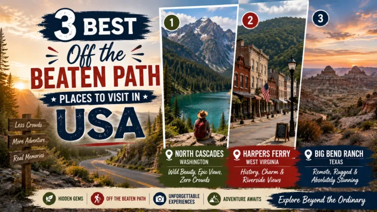 3 Best Off the Beaten Path Places to Visit in USA