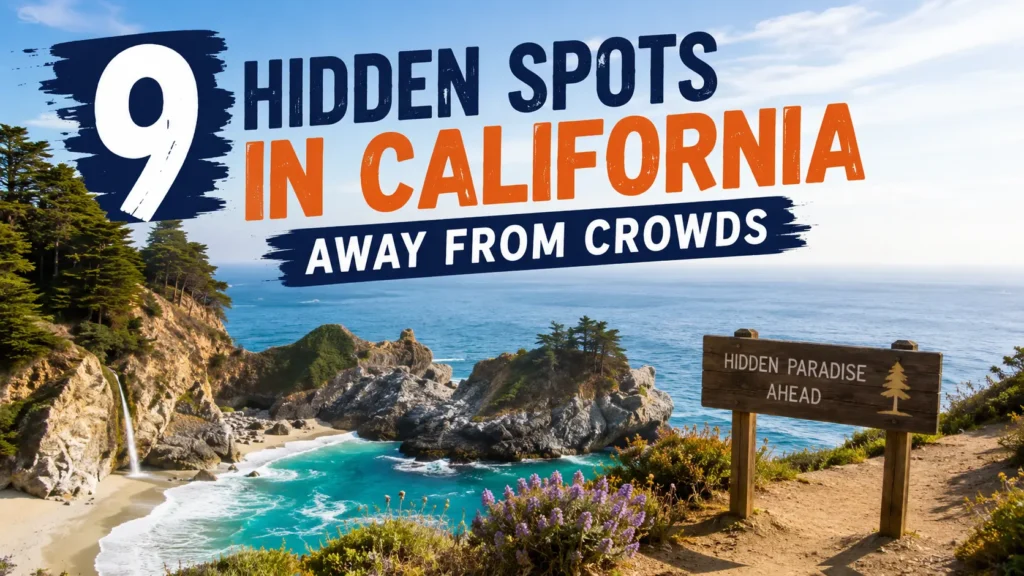 9 Hidden Spots in California Away from Crowds 