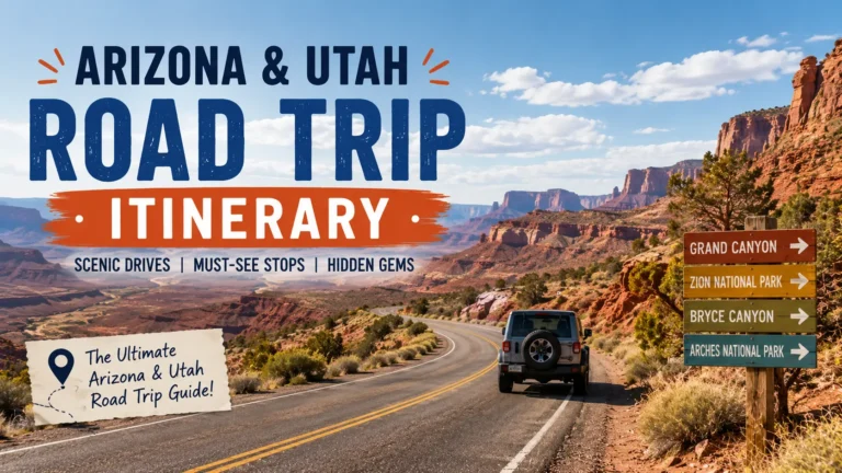 Arizona and Utah Road Trip Itinerary
