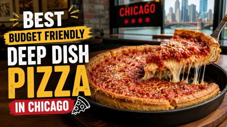 Best Budget Friendly Deep Dish Pizza in Chicago
