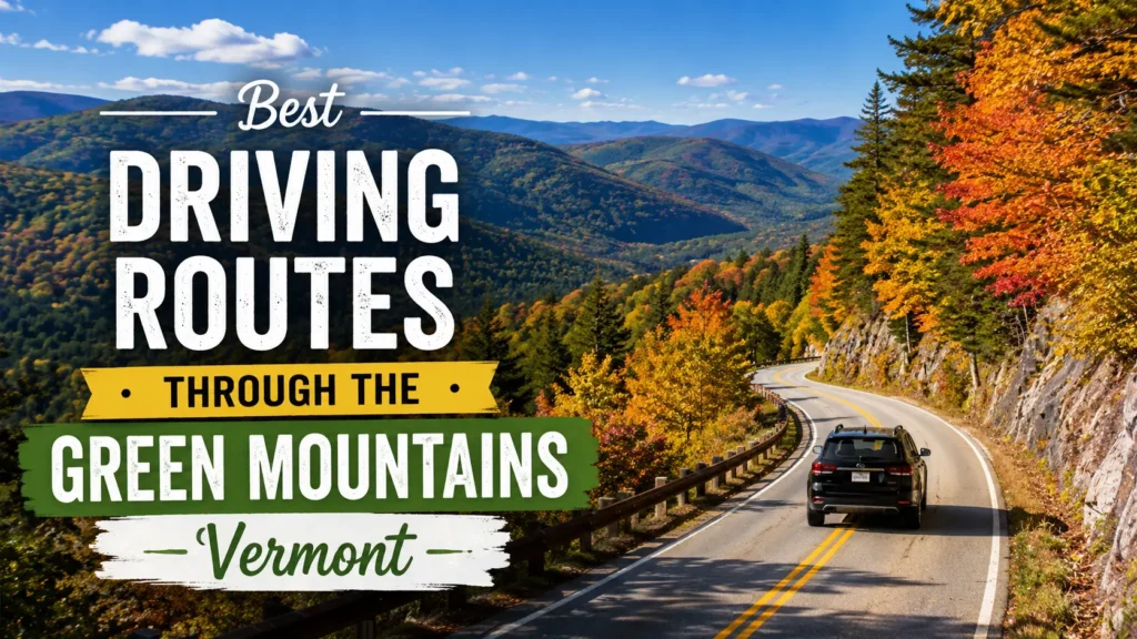 Best Driving Routes Through the Green Mountains Vermont