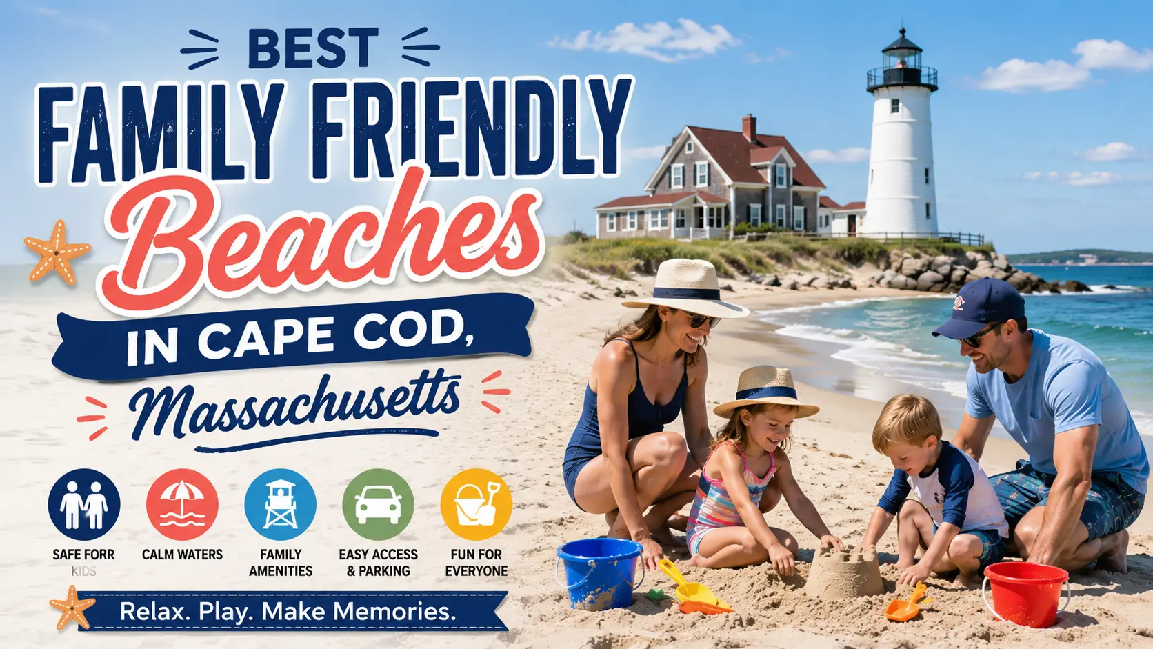 Best Family Friendly Beaches in Cape Cod Massachusetts