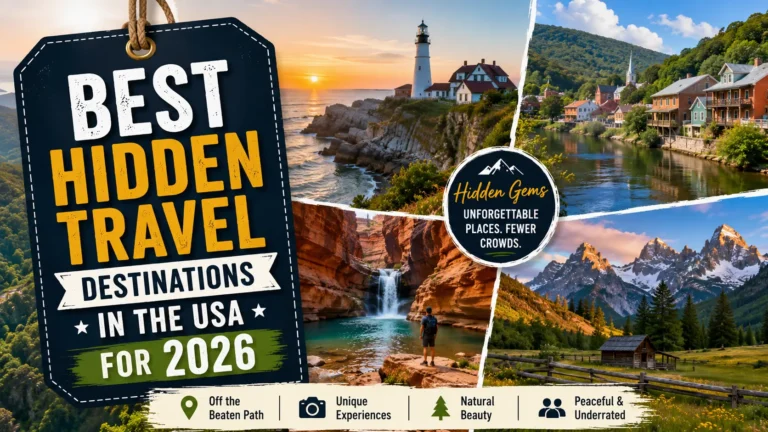 Best Hidden Travel Destinations in the USA for 2026