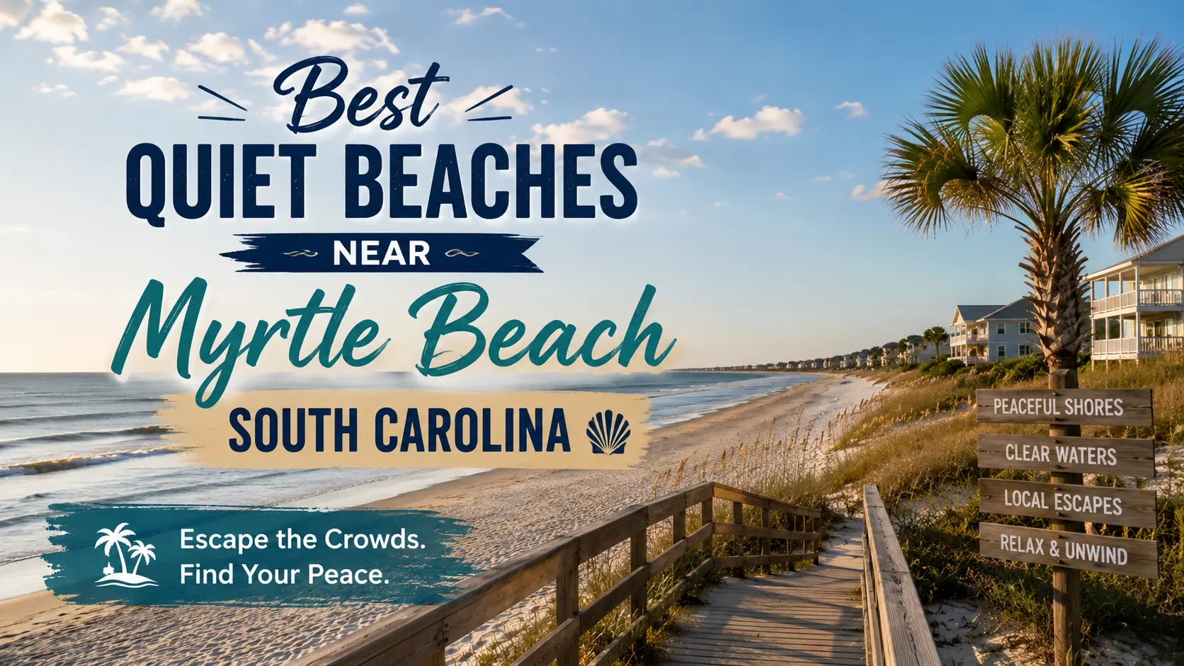 Best Quiet Beaches Near Myrtle Beach South CarolinaBest Quiet Beaches Near Myrtle Beach South Carolina