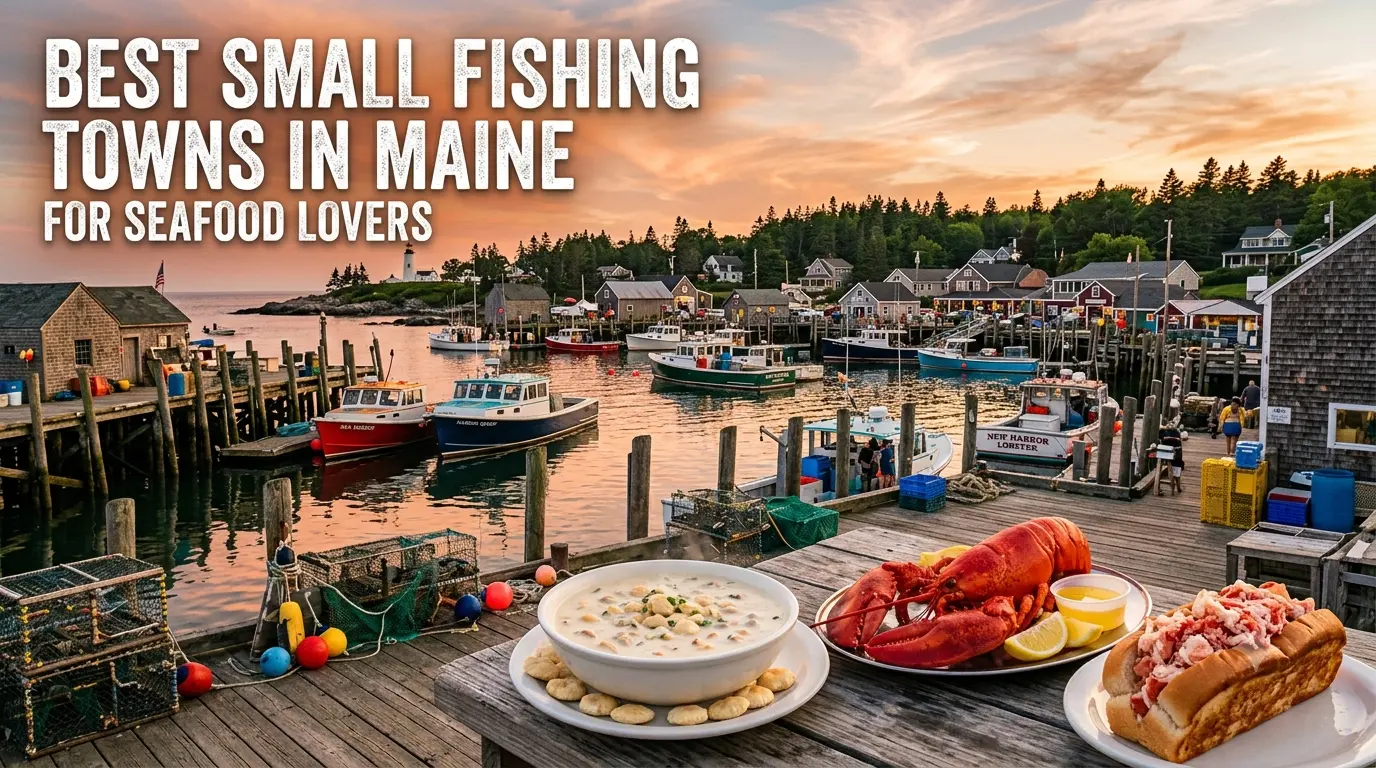 Best Small Fishing Towns in Maine for Seafood Lovers