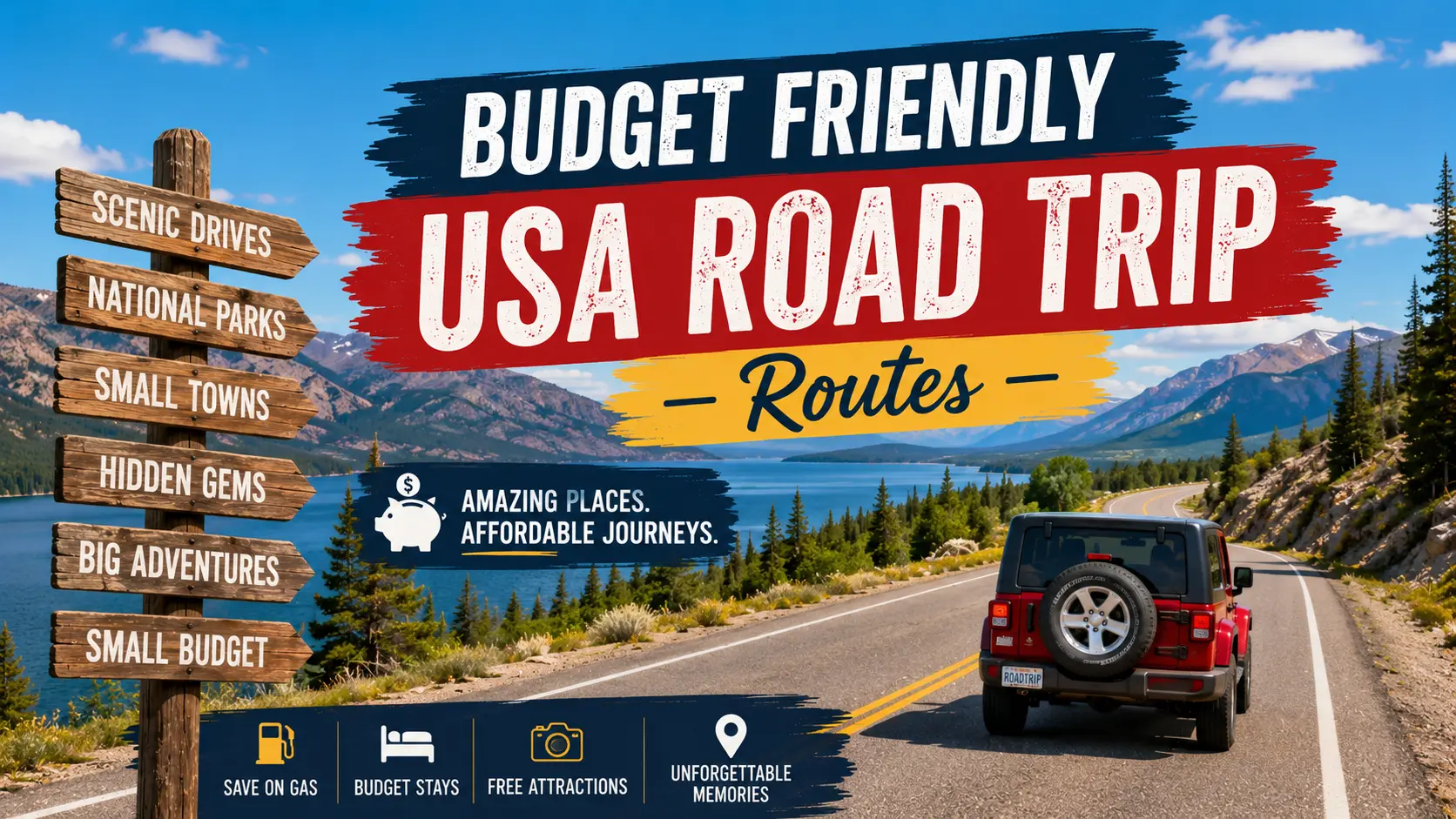 Budget Friendly USA Road Trip Routes