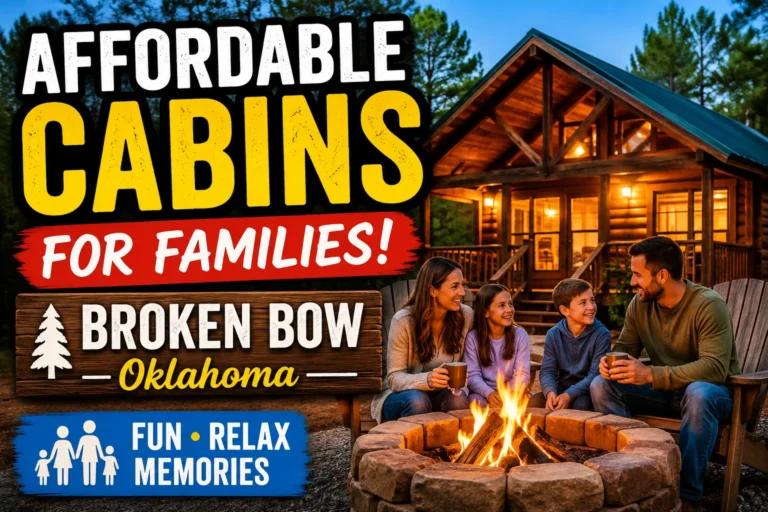 affordable cabins in broken bow oklahoma for families
